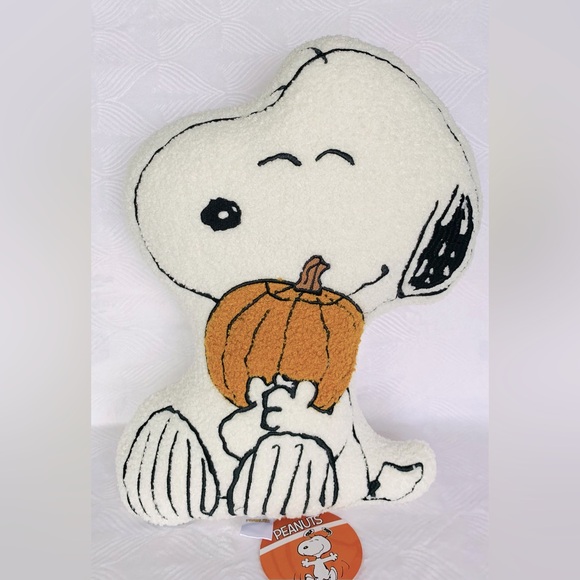 Peanuts Other - Peanuts Snoopy Fall Thanksgiving Pumpkin Accent Pillow